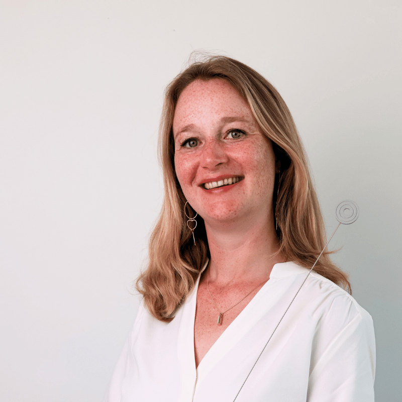 vrouw met biotensor